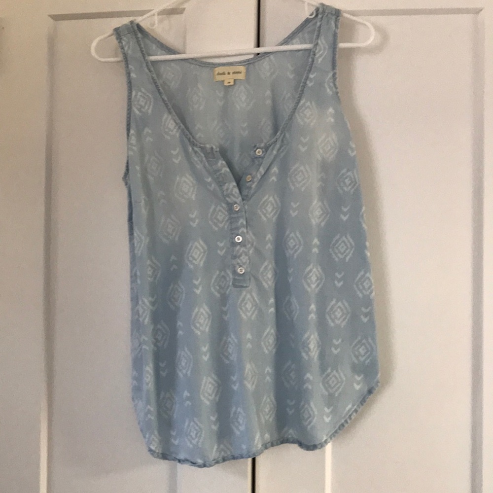 Cloth and Stone Chambray Tank